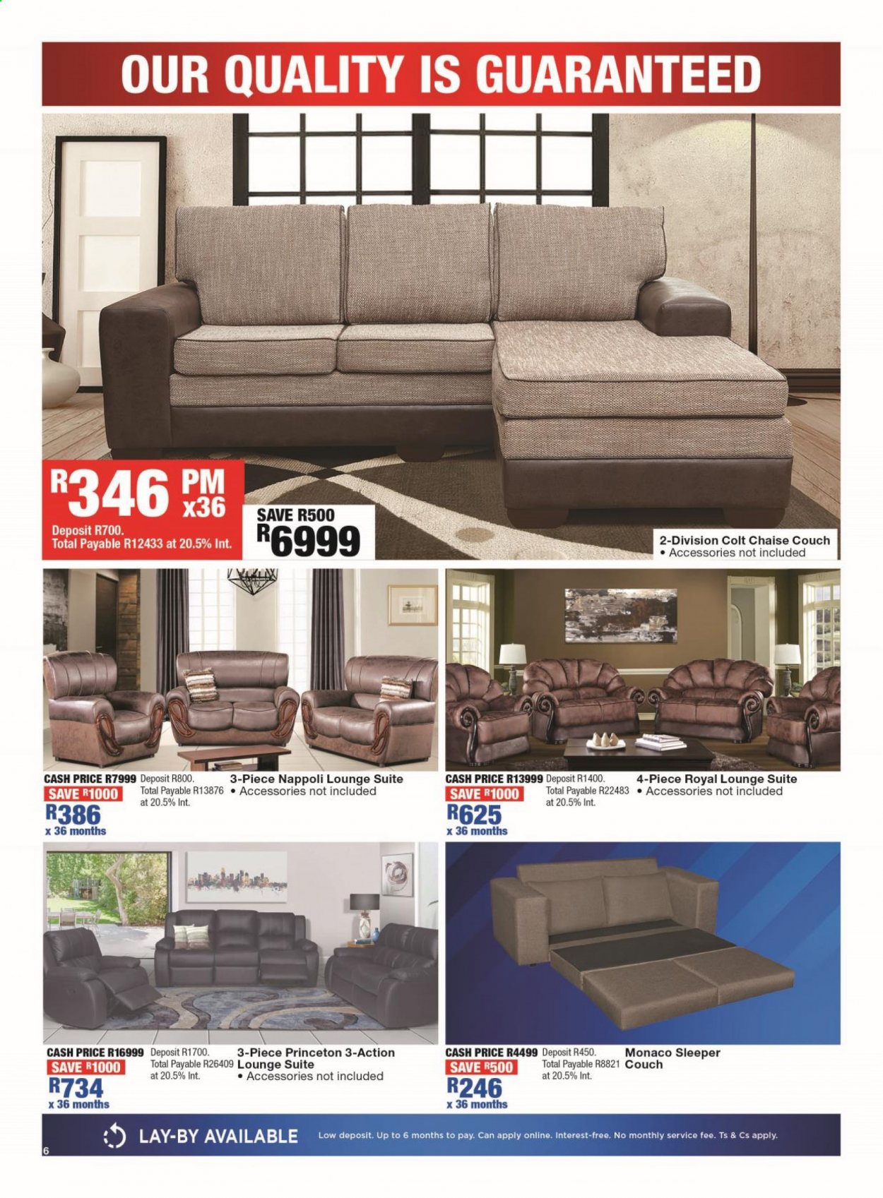 OK Furniture specials - 08/02/2021 - 21/02/2021. Page 6