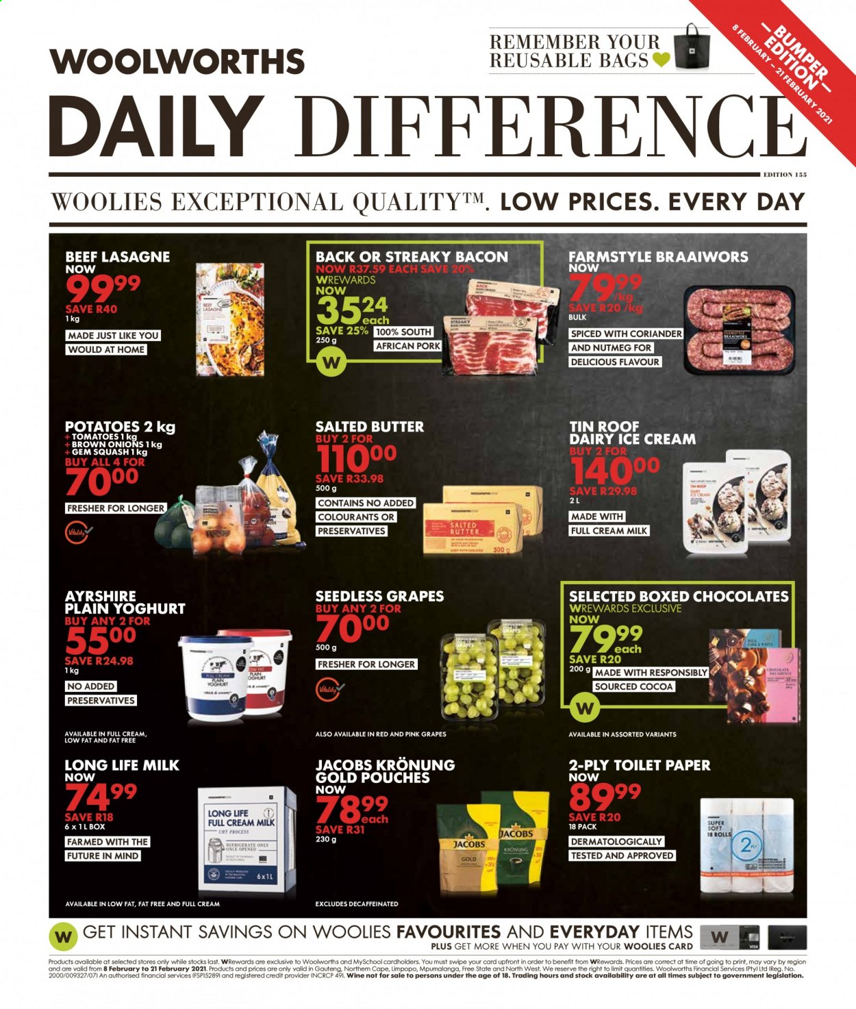 Woolworths specials - 08/02/2021 - 21/02/2021. Page 1
