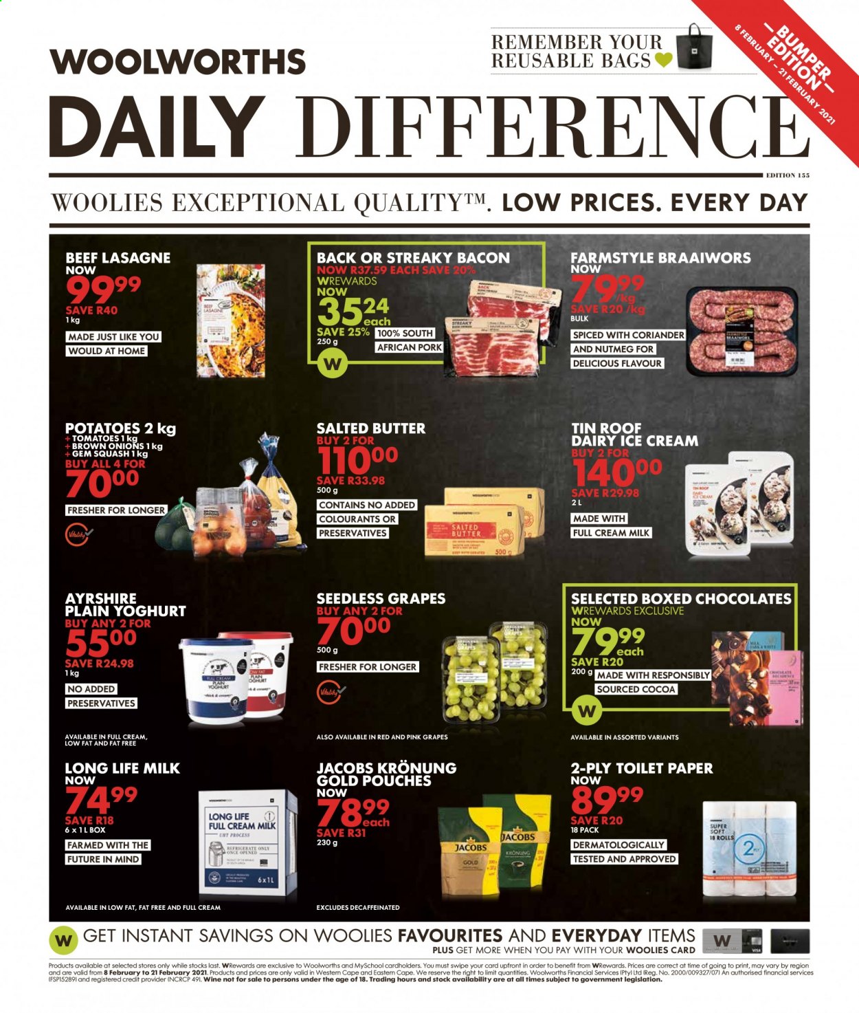 Woolworths specials - 08/02/2021 - 21/02/2021. Page 1