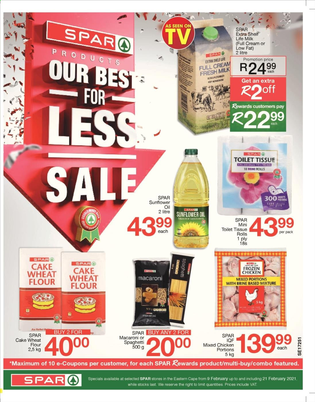 SPAR specials - 09/02/2021 - 21/02/2021. Page 1