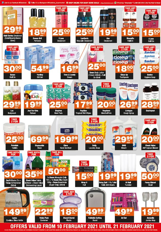 Checkstar specials - 10/02/2021 - 21/02/2021. Page 4