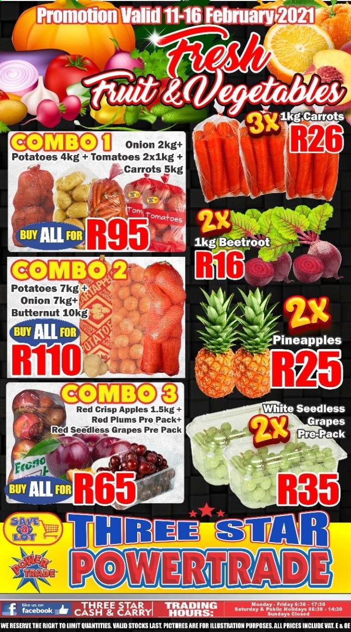Three Star Cash and Carry specials - 11/02/2021 - 16/02/2021. Page 1