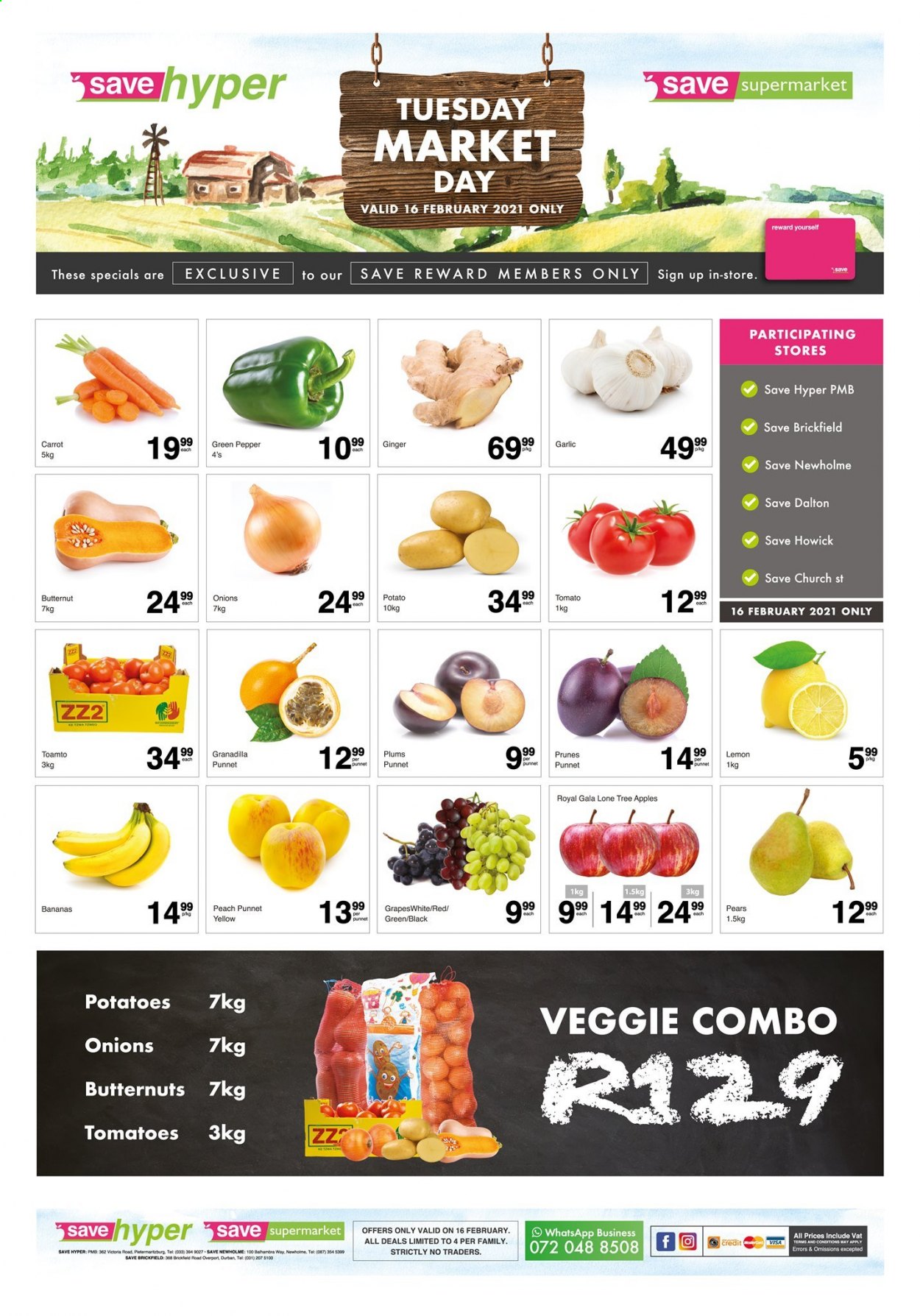Save specials - 16/02/2021 - 16/02/2021. Page 1