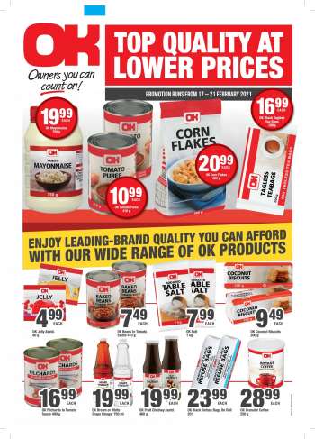 OK Foods catalogue  - 02.17.2021 - 02.21.2021.