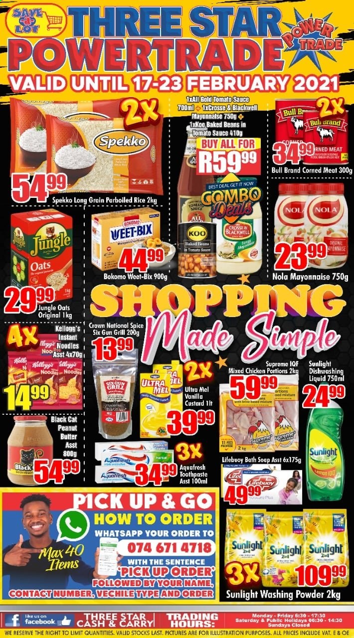 Three Star Cash and Carry specials - 17/02/2021 - 23/02/2021. Page 2