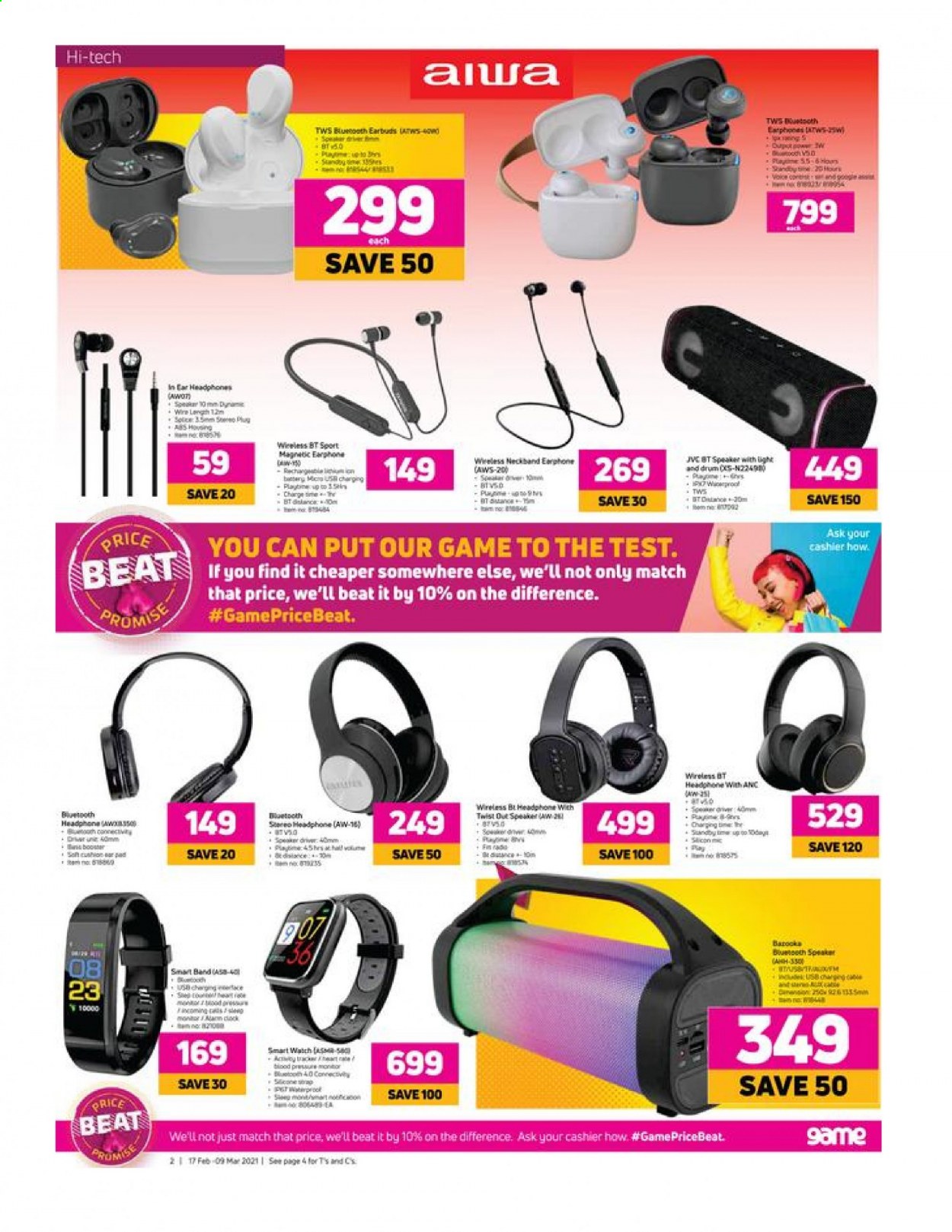 Game specials - 17/02/2021 - 09/03/2021. Page 2