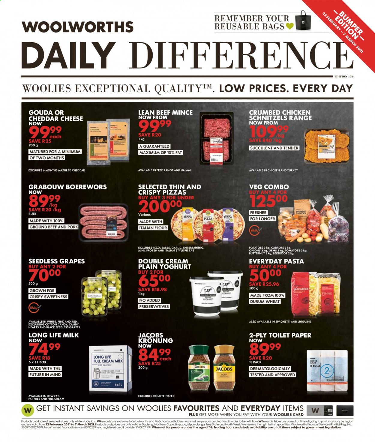 Woolworths specials - 22/02/2021 - 07/03/2021. Page 1