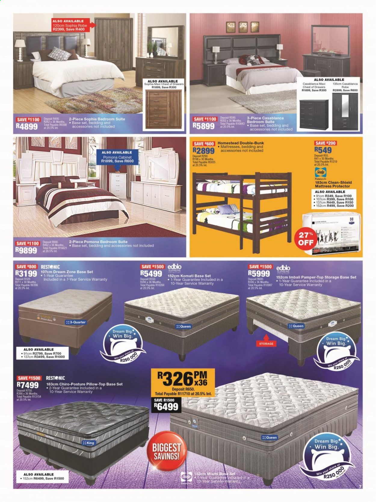 OK Furniture specials - 22/02/2021 - 07/03/2021. Page 7