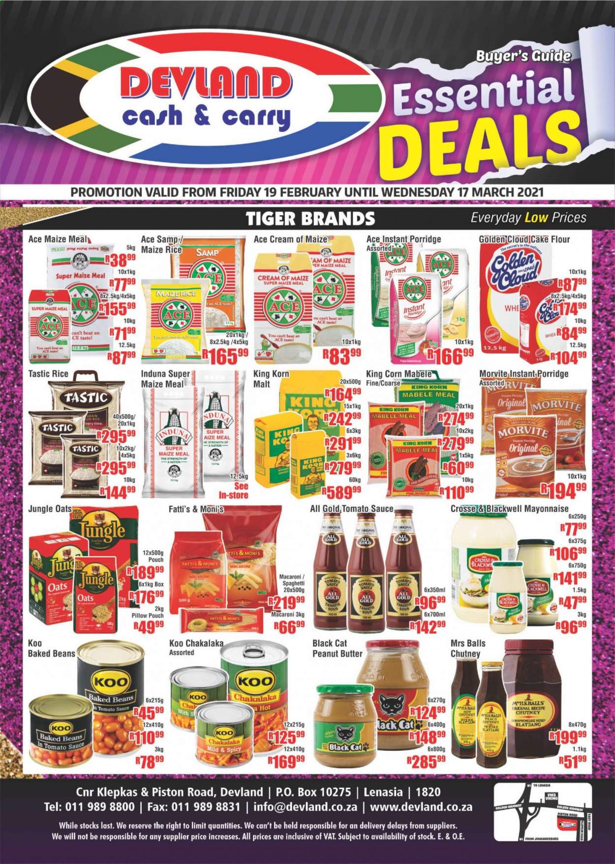 Devland specials - 19/02/2021 - 17/03/2021. Page 1