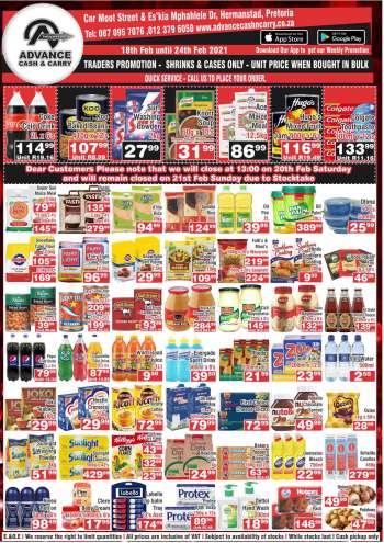 Advance Cash & Carry catalogue  - 02.18.2021 - 02.24.2021.
