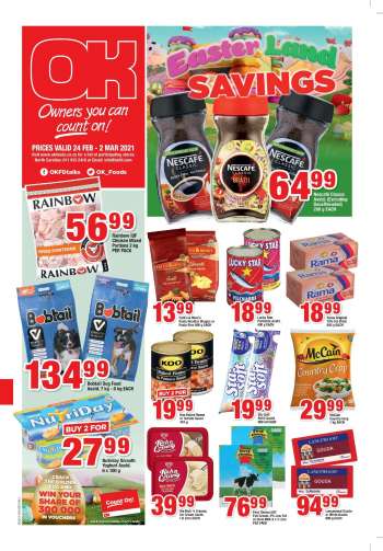 OK Foods catalogue  - 02.24.2021 - 03.02.2021.
