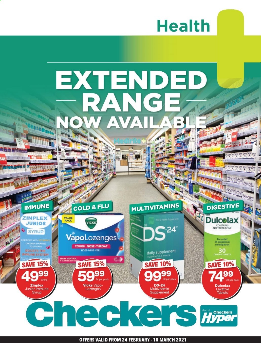 Checkers specials - 24/02/2021 - 10/03/2021. Page 1