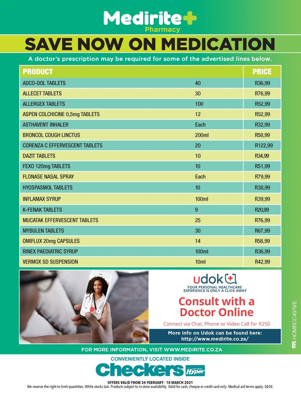 Checkers specials - 24/02/2021 - 10/03/2021. Page 7