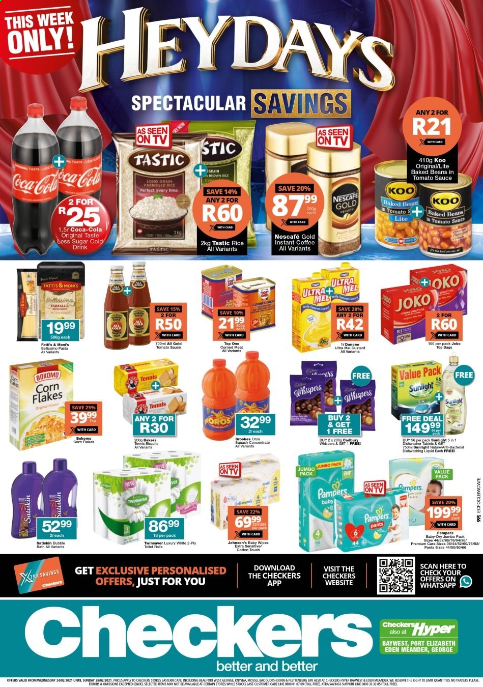 Checkers specials - 24/02/2021 - 28/02/2021. Page 1