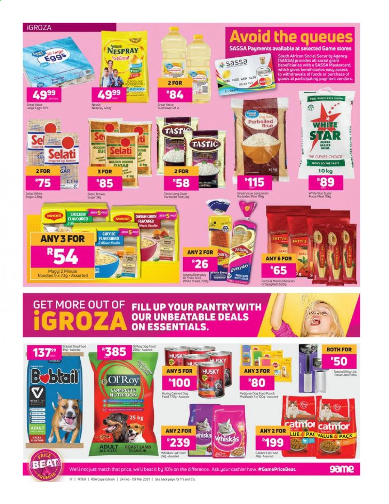 Game specials - 24/02/2021 - 09/03/2021. Page 1