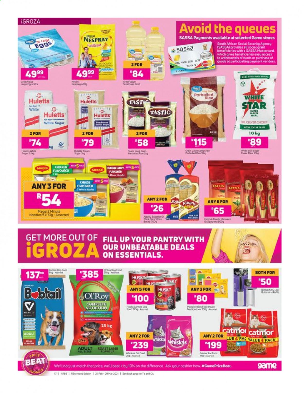 Game specials - 24/02/2021 - 09/03/2021. Page 1
