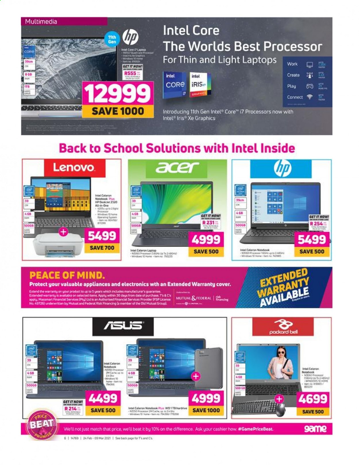 Game specials - 24/02/2021 - 09/03/2021. Page 6
