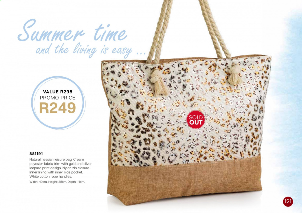 Honey specials. Page 121