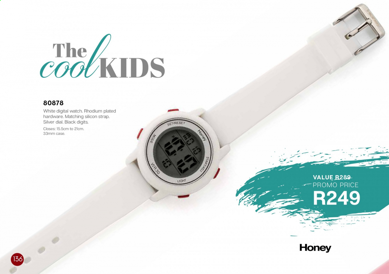 Honey specials. Page 136