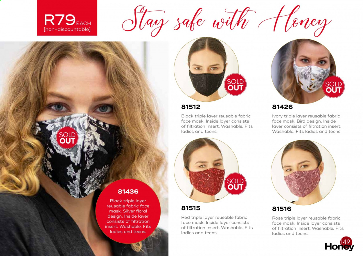 Honey specials. Page 149