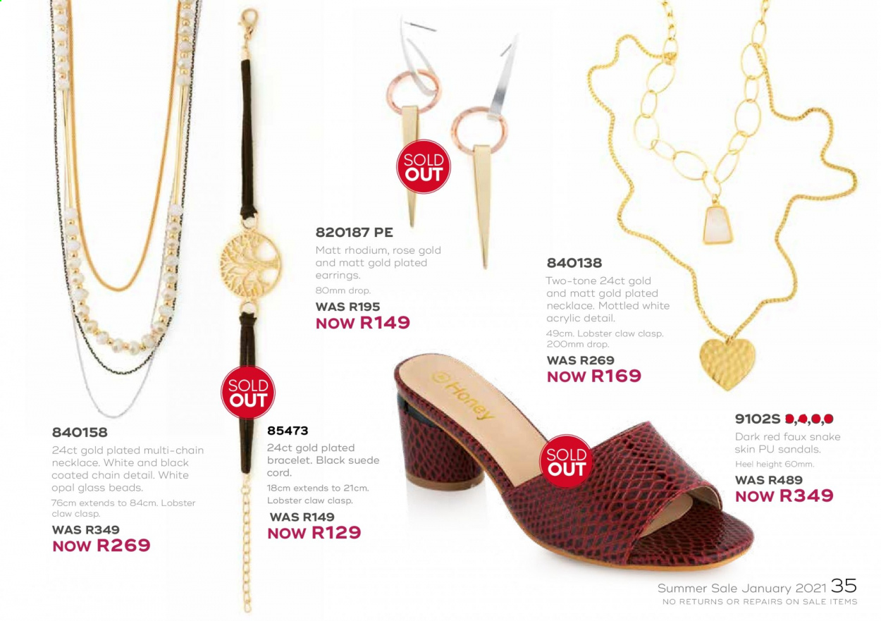 Honey specials. Page 37