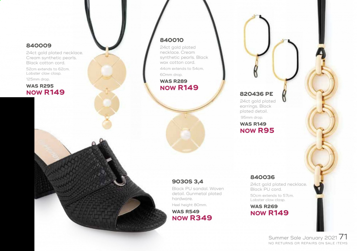 Honey specials. Page 73
