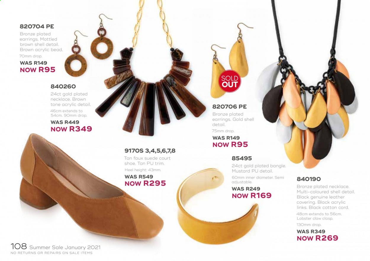 Honey specials. Page 110