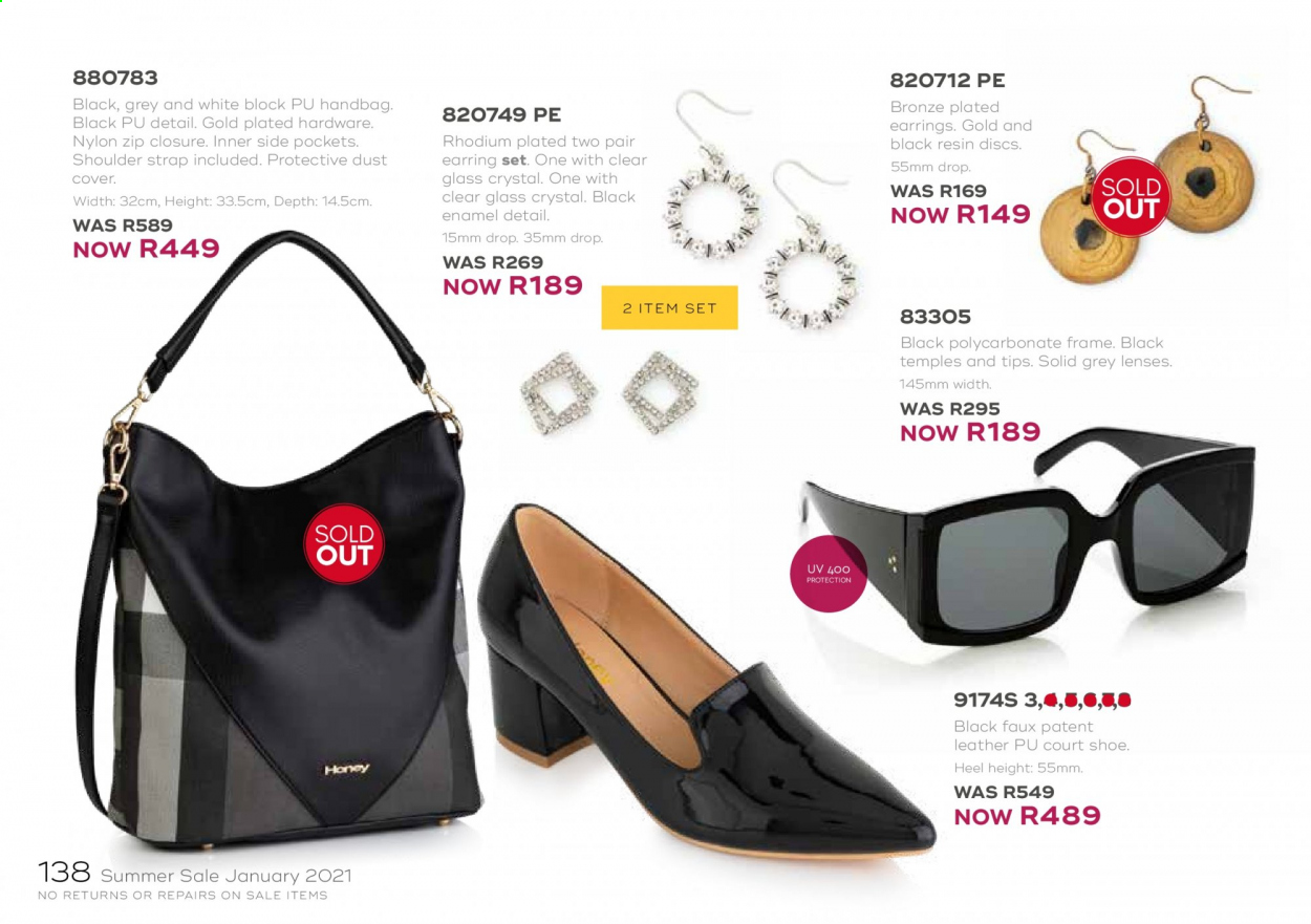 Honey specials. Page 140