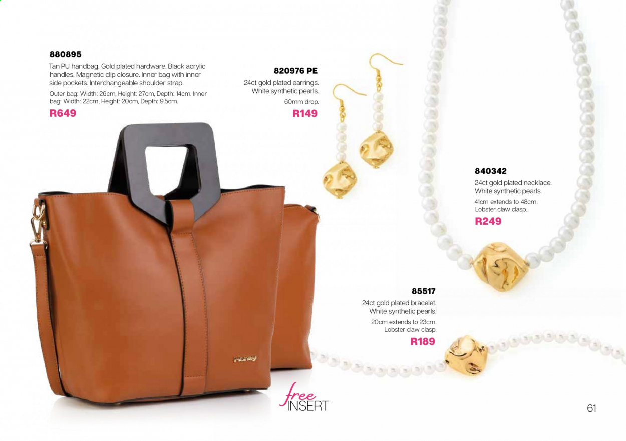 Honey specials. Page 63