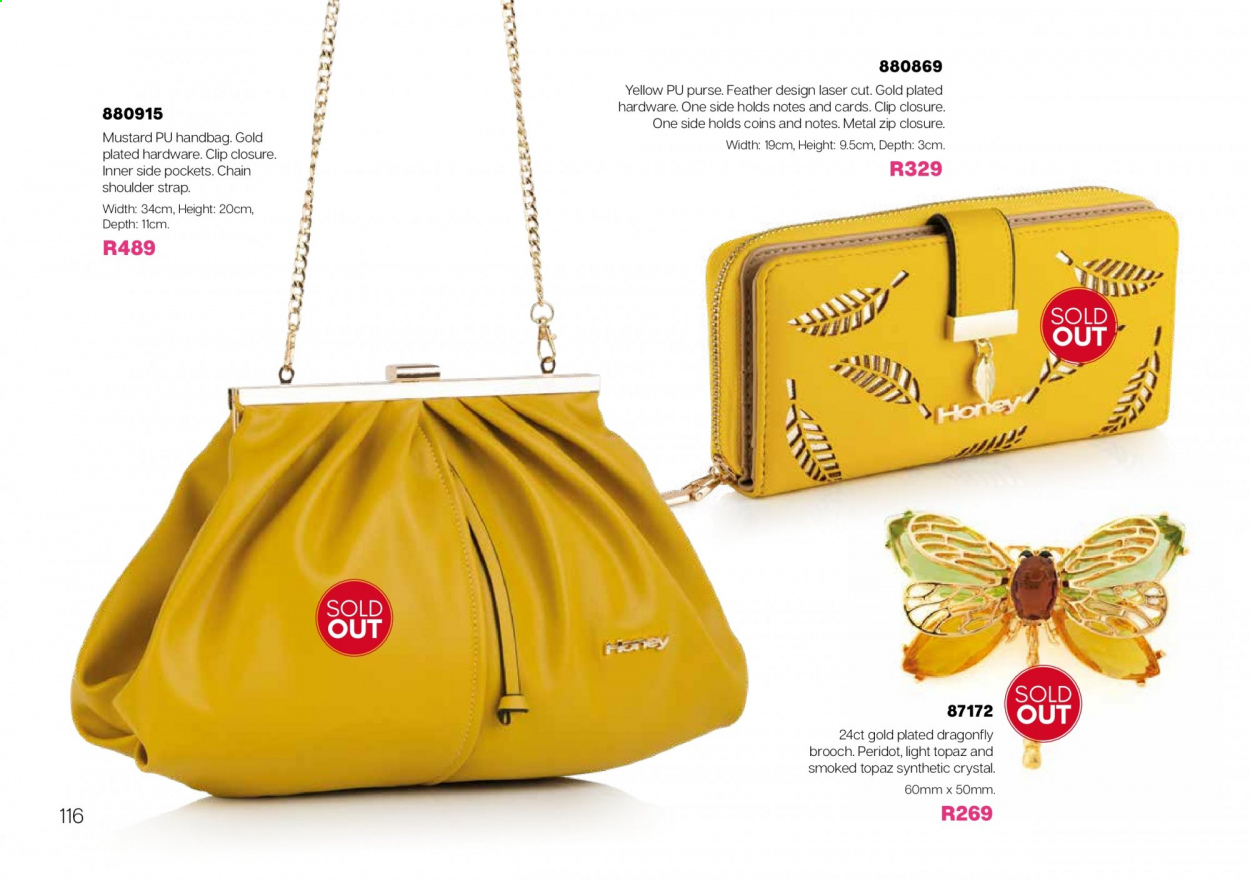 Honey specials. Page 118