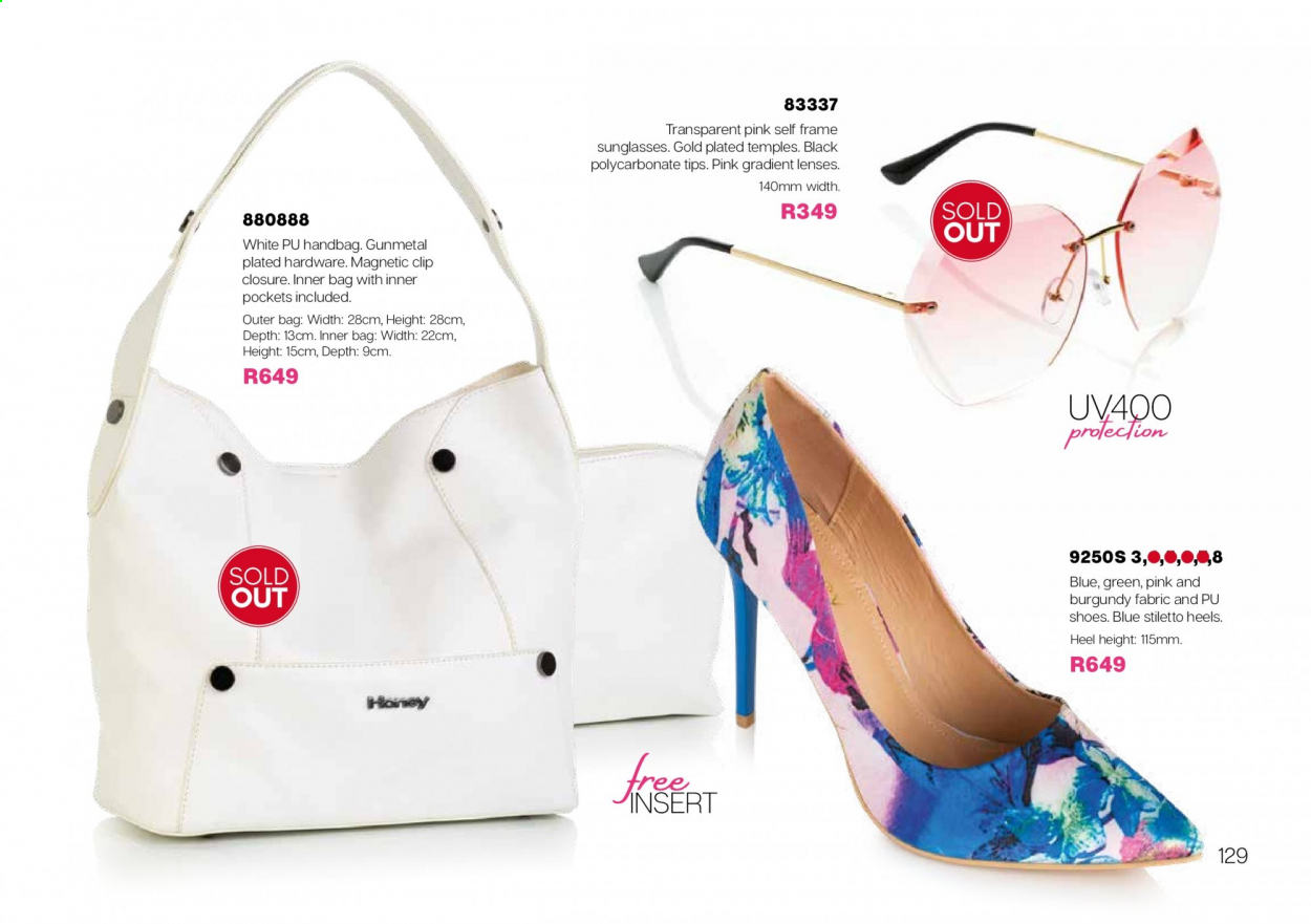 Honey specials. Page 131