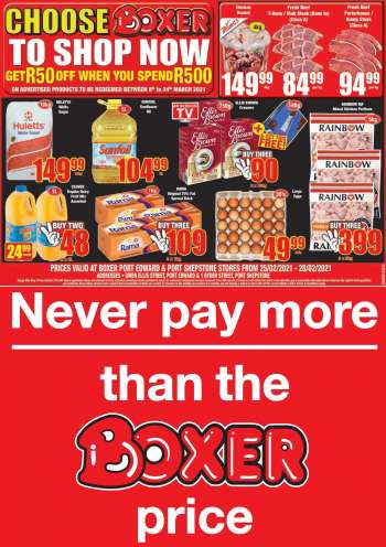 Boxer catalogue  - 02.25.2021 - 02.28.2021.