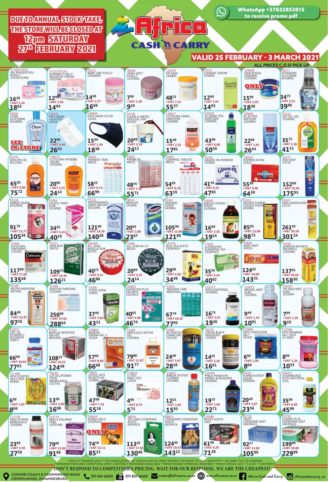 Africa Cash & Carry specials - 25/02/2021 - 03/03/2021. Page 3