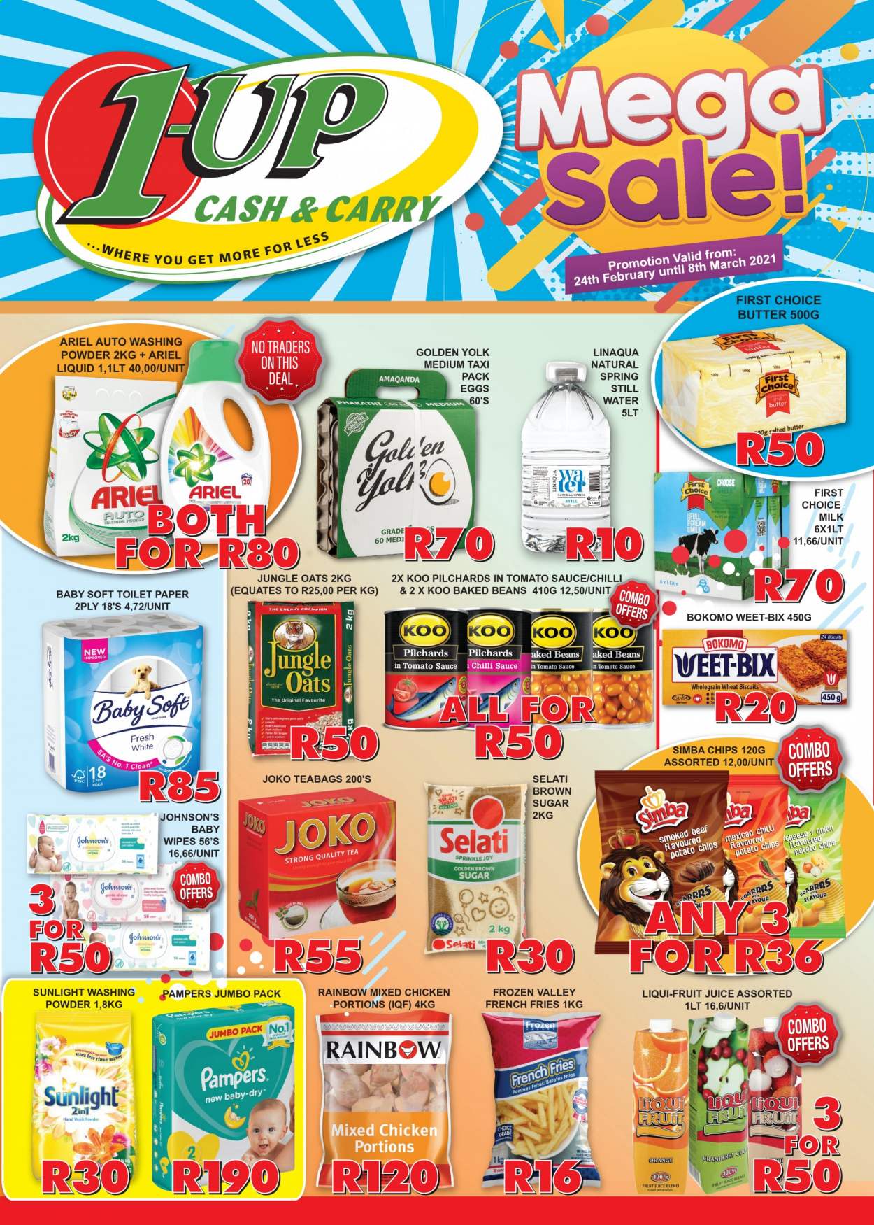 1UP Cash & Carry specials - 24/02/2021 - 08/03/2021. Page 1