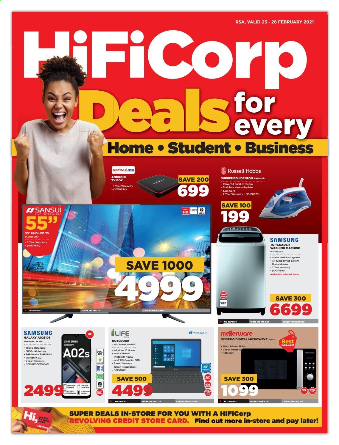 HiFi Corp specials - 23/02/2021 - 28/02/2021. Page 1