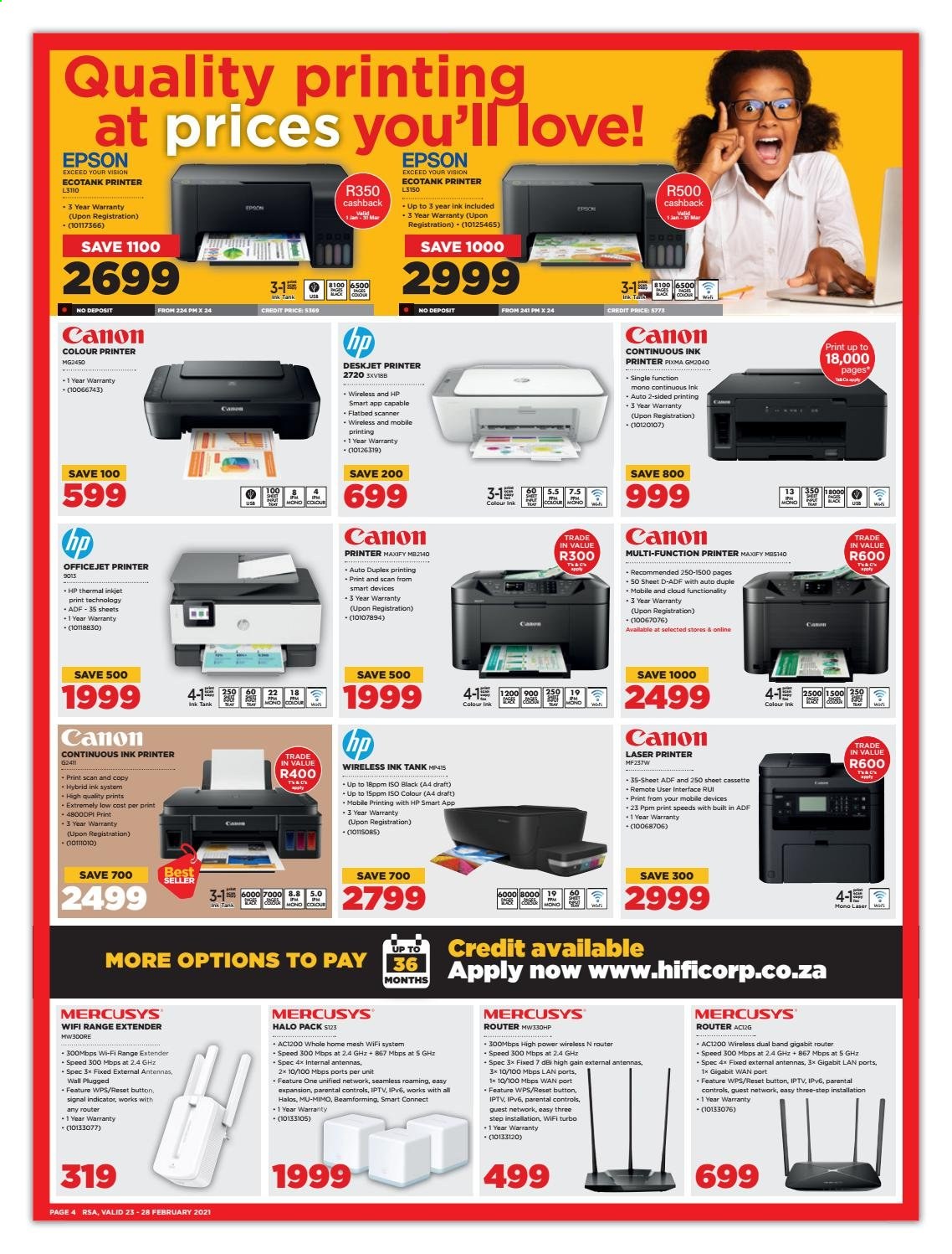 HiFi Corp specials - 23/02/2021 - 28/02/2021. Page 4