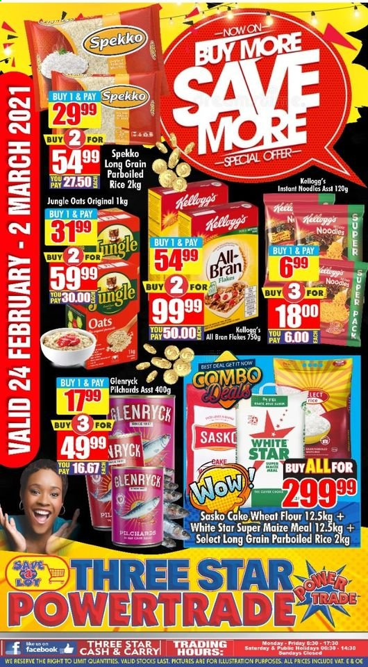 Three Star Cash and Carry specials - 24/02/2021 - 02/03/2021. Page 1