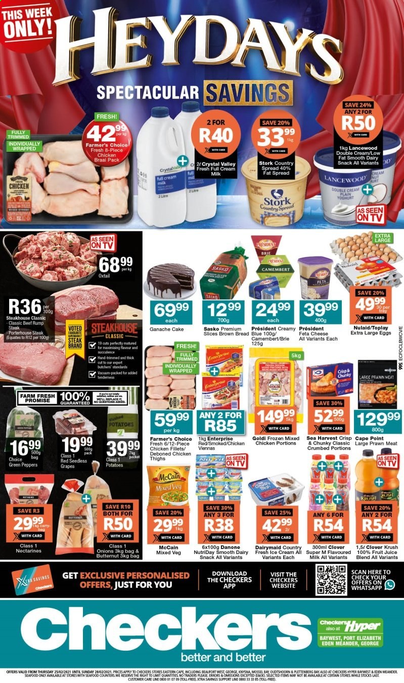Checkers specials - 25/02/2021 - 28/02/2021. Page 1