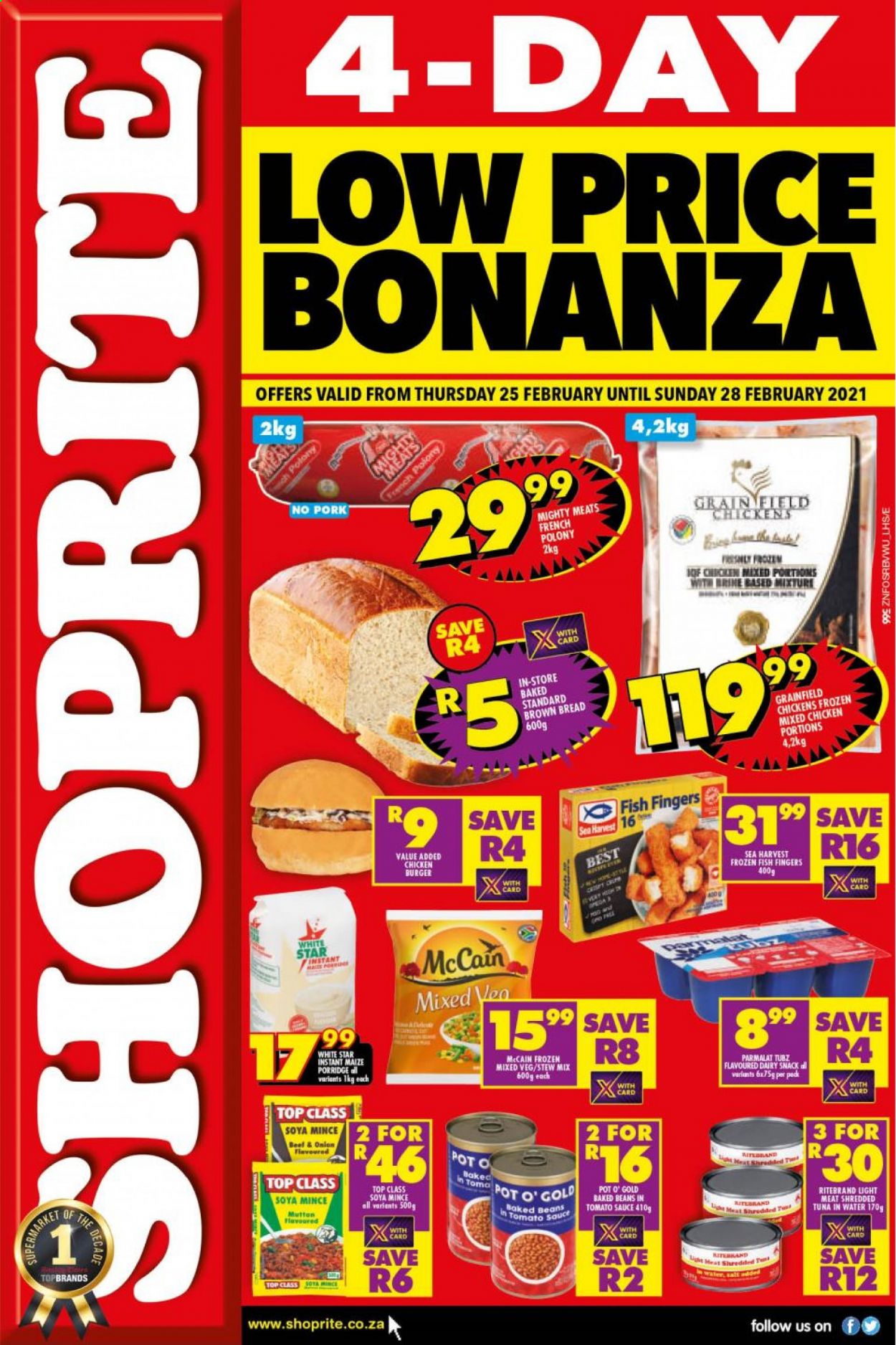 Shoprite specials - 25/02/2021 - 28/02/2021. Page 1