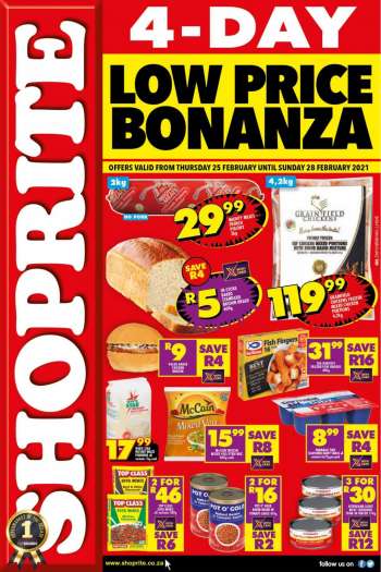 Shoprite catalogue  - 02.25.2021 - 02.28.2021.