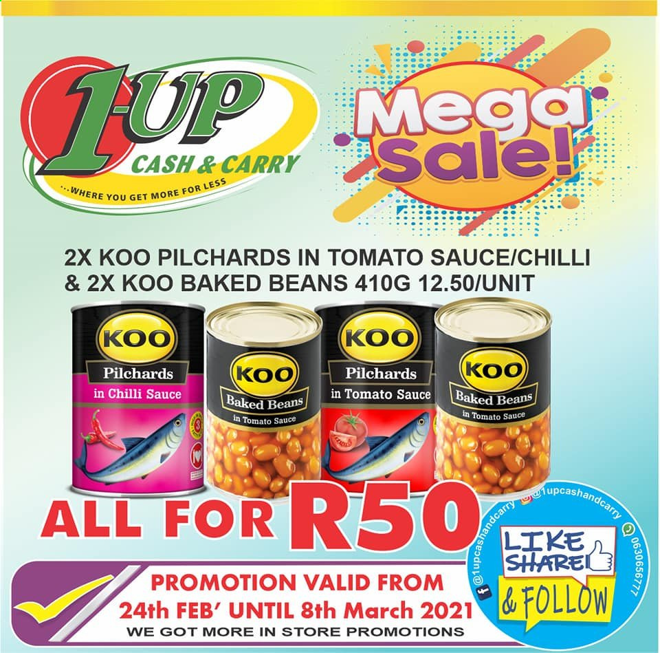 1UP Cash & Carry specials - 24/02/2021 - 08/03/2021. Page 2