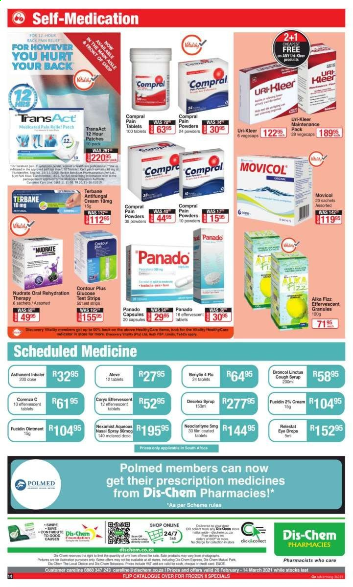 Dis-Chem specials - 26/02/2021 - 14/03/2021. Page 14
