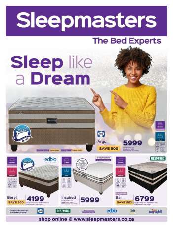 Sleepmasters catalogue  - 03.01.2021 - 03.28.2021.