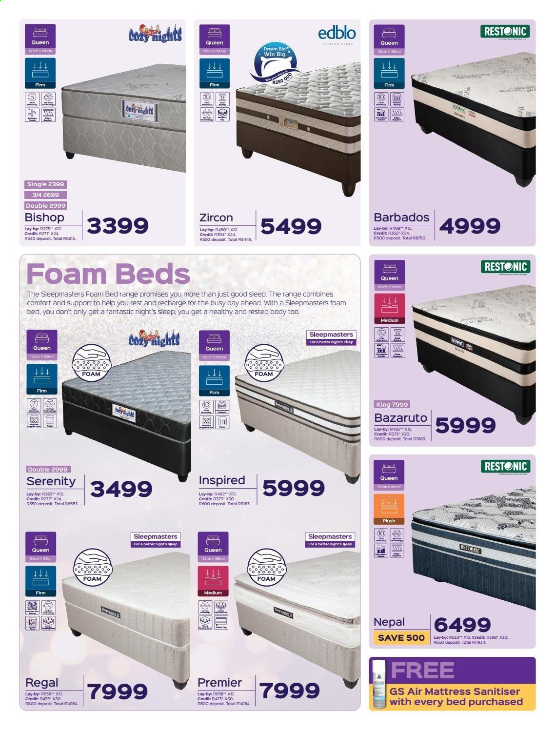 Sleepmasters specials - 01/03/2021 - 28/03/2021. Page 4