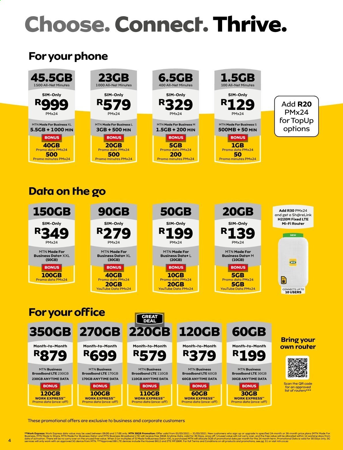 MTN specials - 01/03/2021 - 31/03/2021. Page 4