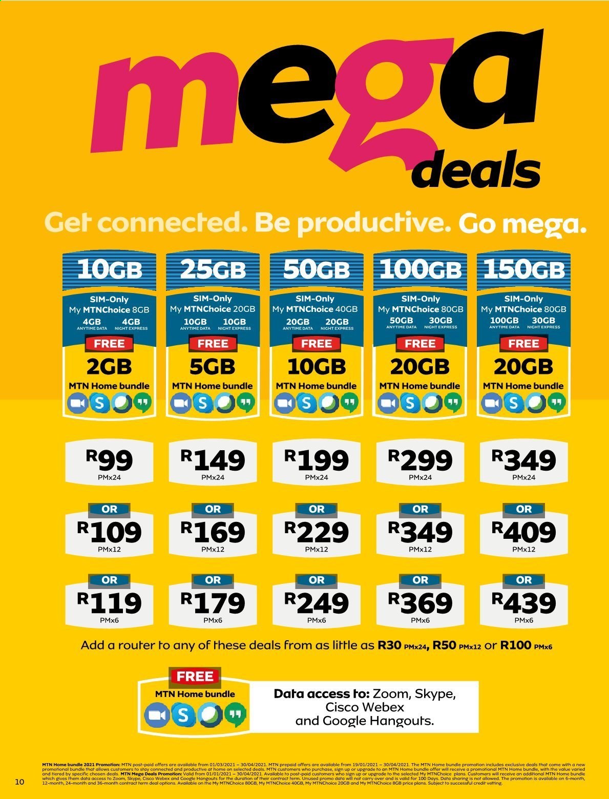 MTN specials - 01/03/2021 - 31/03/2021. Page 10