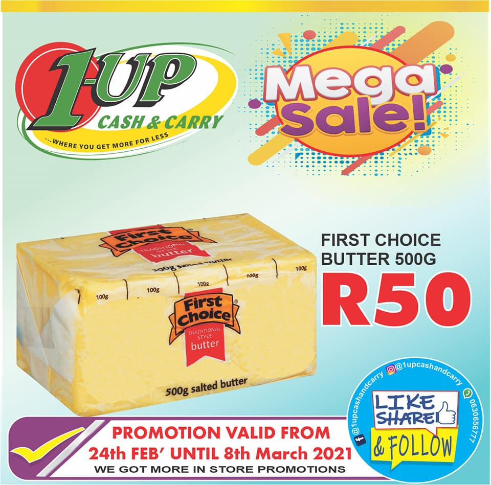 1UP Cash & Carry specials - 24/02/2021 - 08/03/2021. Page 1