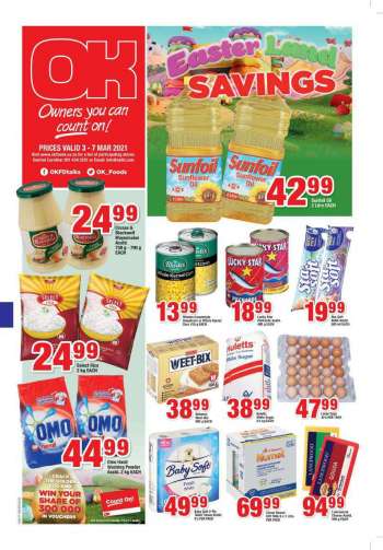 OK Foods catalogue  - 03.03.2021 - 03.07.2021.