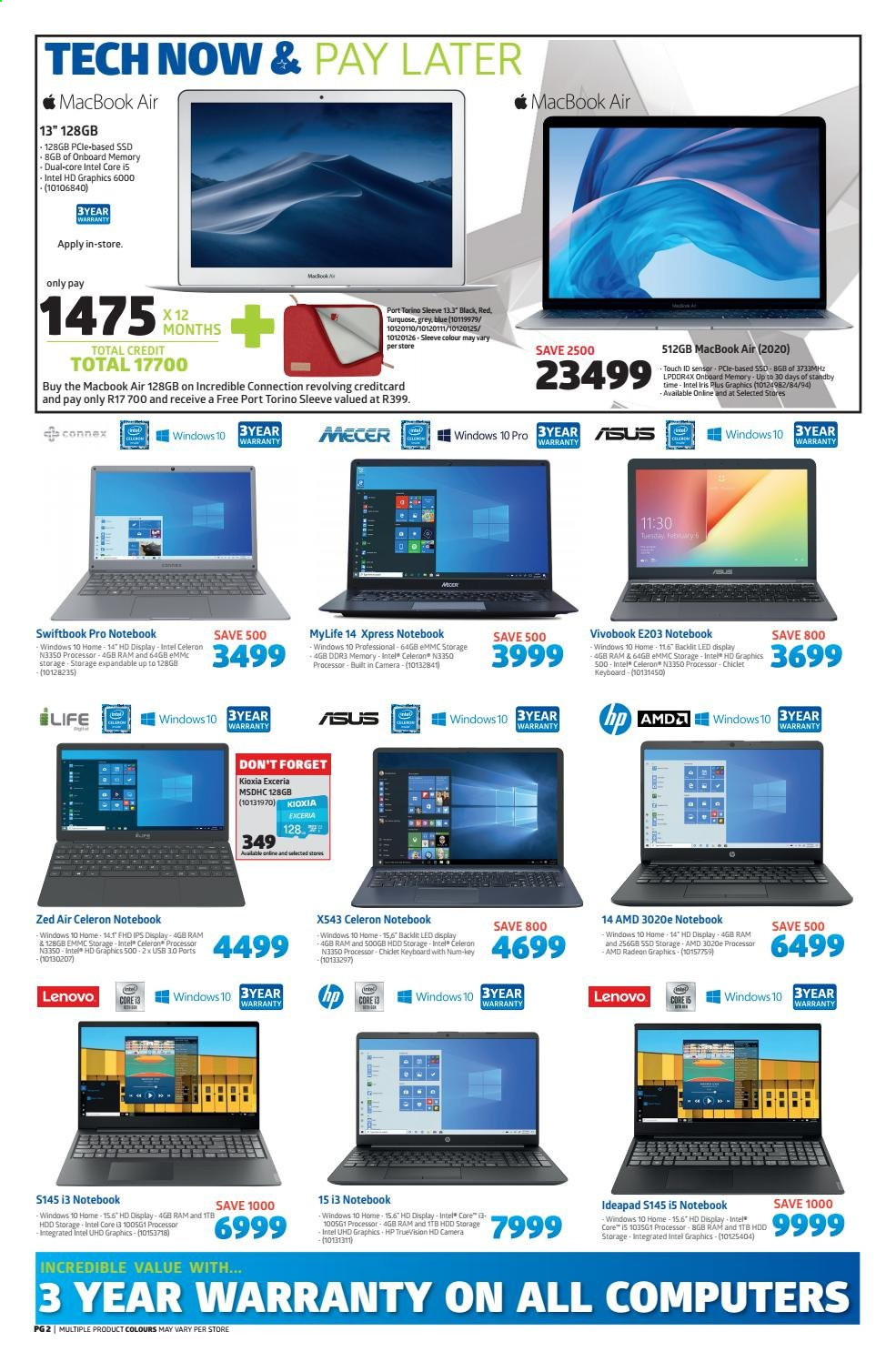 Incredible Connection specials - 02/03/2021 - 07/03/2021. Page 2