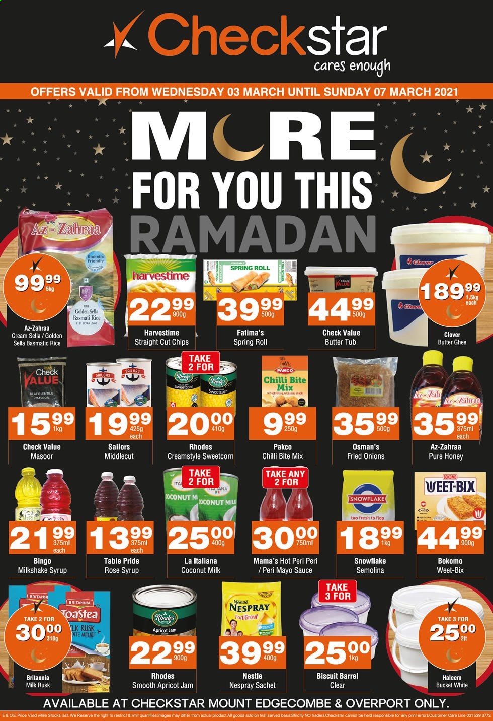 Checkstar specials - 03/03/2021 - 07/03/2021. Page 1